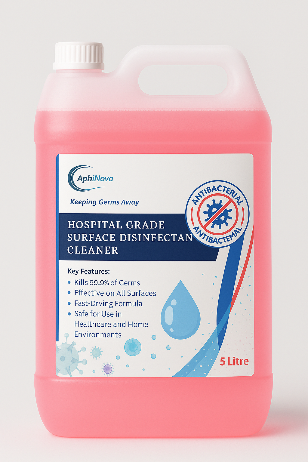 Hospital-Grade Surface Disinfectant Cleaner
